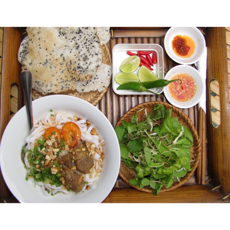 10 cái Bánh đa mè đen nước cốt dừa chưa nướng dài 20cm