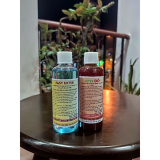 Combo 2 chai exter xanh , exter đỏ