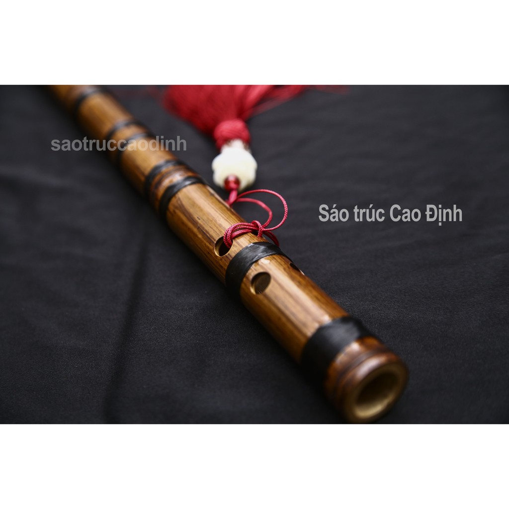 Sáo Dizi Việt Cao Cấp, Sáo Dizi Trúc Đá Hun [CNT3] - Thương hiệu Sáo Trúc Cao Định