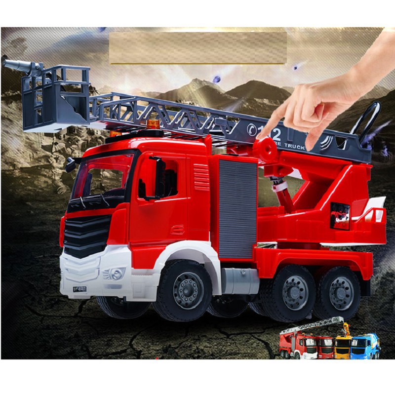 Xe Cứu Hỏa Loại To Phun Nước Thật