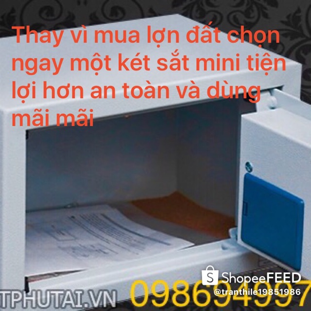 Két sắt mini phú tài mang phú quý tài lộc