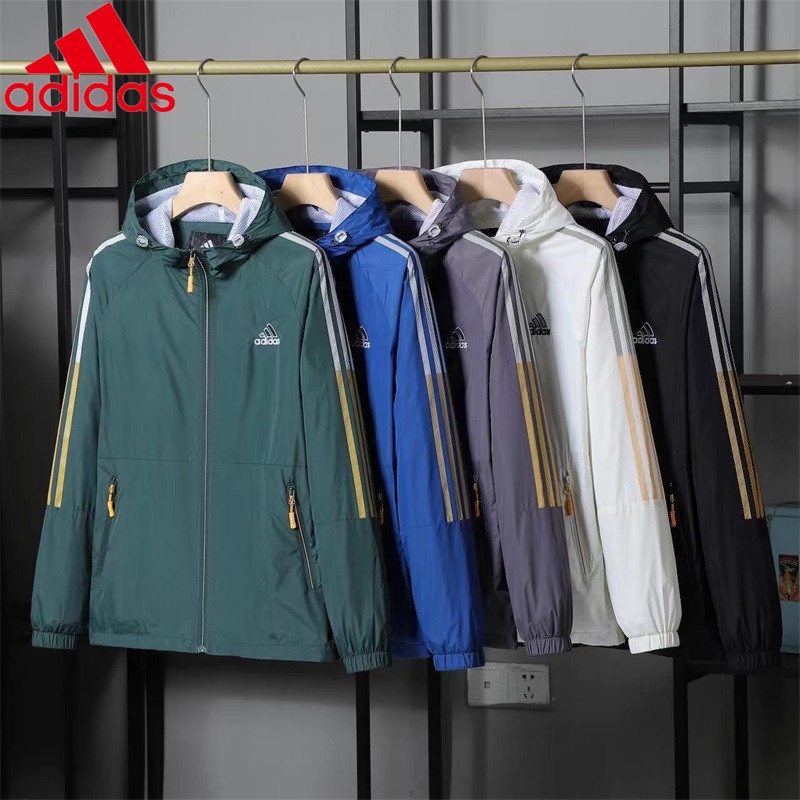 Áo Khoác Gió Adidas 100% Chính Hãng Siêu Nhẹ Thời Trang Cho Nam Và Nữ