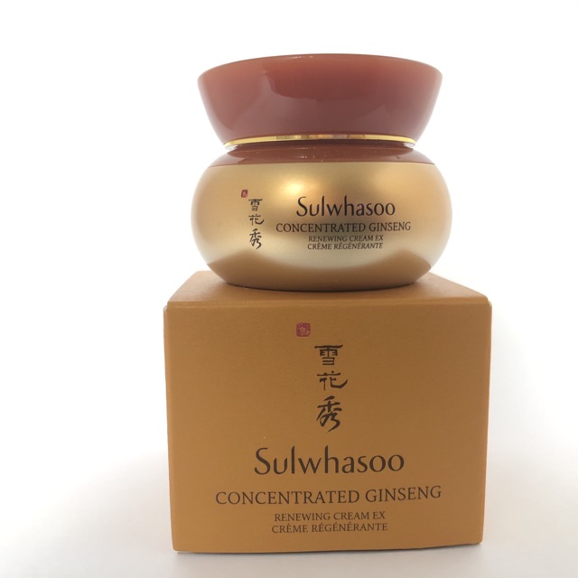 Kem tái tạo và trẻ hóa da từ nhân sâm cô đặc Sulwhasoo Concentrated Ginseng Renewing Cream ex