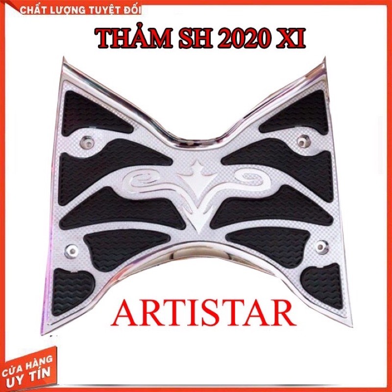 Thảm để chân sh 2020 crom chính hãng artstar