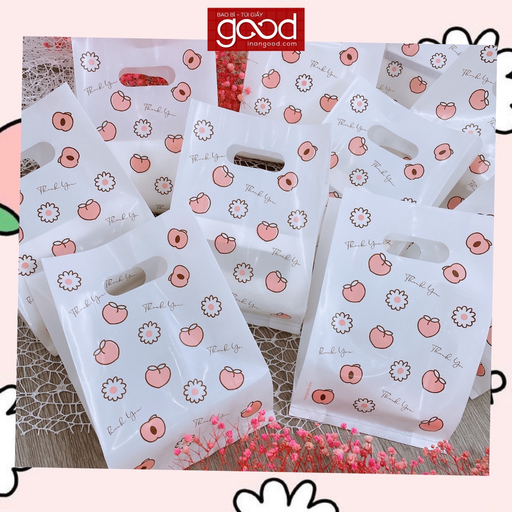 [Clip thật] - SET Túi nilon in nhiều họa tiết dễ thương đủ kích cở