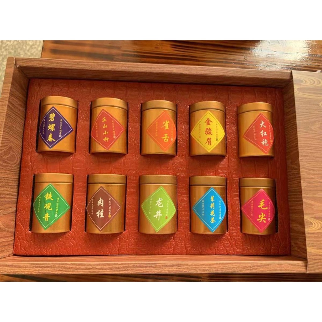 SET 10 LOẠI DANH TRÀ - TẶNG KÈM TÚI ĐỰNG SANG CHẢNH