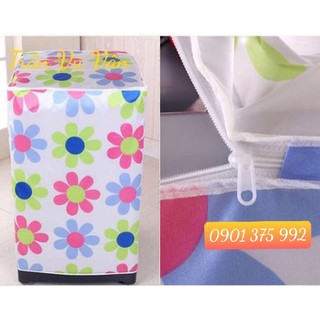 Áo Trùm Máy Giặt Cửa Trên Vải Dù Siêu Bền Từ 6 Đến 15kg Chat để chọn họa tiết khách nhé