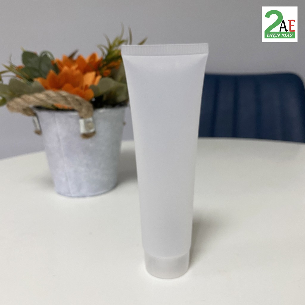 Lọ nhựa chiết mỹ phẩm dạng tuýp đựng sữa tắm dầu gội sữa rửa mặt màu trắng nhựa PP cao cấp từ 5ml đến 100ml | BigBuy360 - bigbuy360.vn
