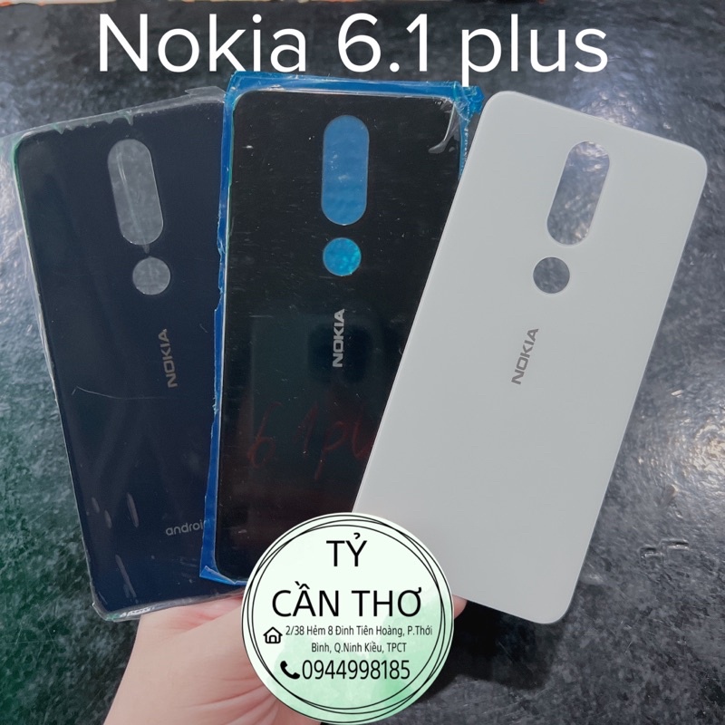 Nắp lưng kính Nokia 7.2 Nokia 8.1 Nokia 6.1 plus Nokia 5.1 plus