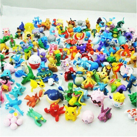 Set 24 mô hình pokemon mini
