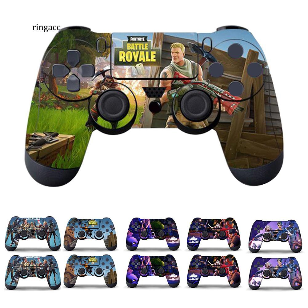 Nhãn dán trang trí tay cầm máy PS4 Pro Slim in hình fortnite độc đáo