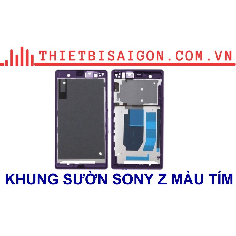 KHUNG SƯỜN SONY Z MÀU TÍM