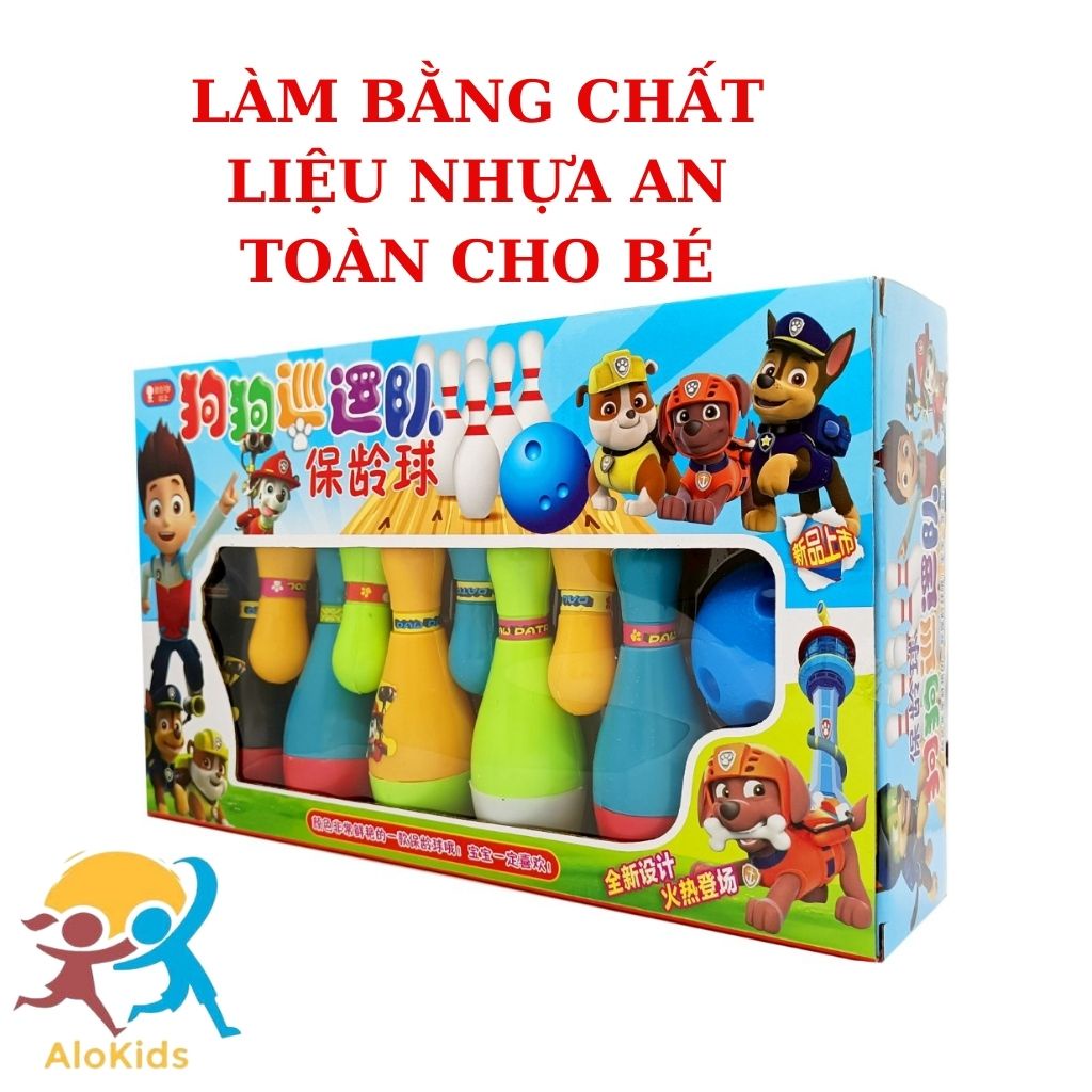 Đồ Chơi Hộp Bowling Nhựa Cho Bé Ham Vận Động Shop Alokidstb