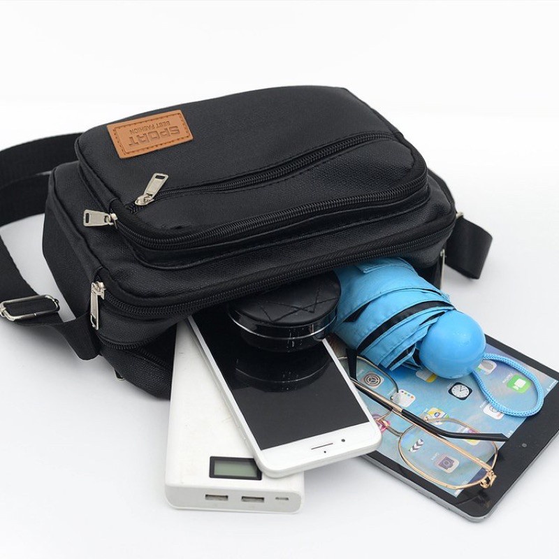 Túi Đeo Chéo Nam T104 Túi Đeo Vai Kiểu Dáng Trẻ Trung Năng Động TAHISTYLE | BigBuy360 - bigbuy360.vn