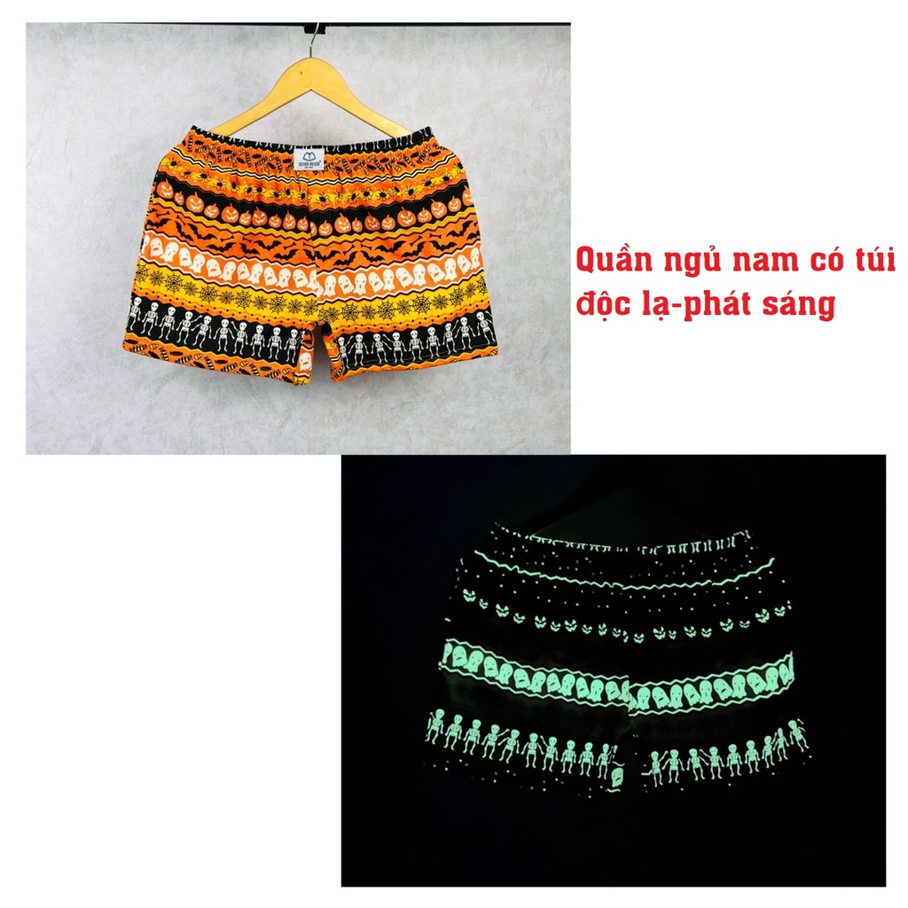 Quần ngủ nam độc lạ phát sáng trong bóng tối