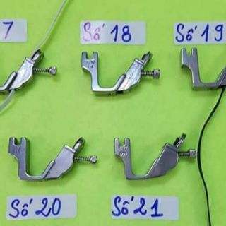 Chân vịt chần thun may nhún, chần dây viền, dùng cho máy may công nghiệp