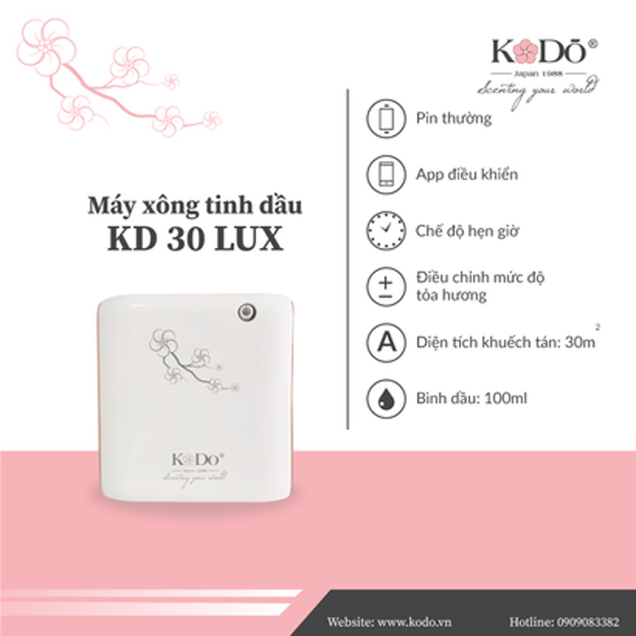 Máy KODO  KD 30Lux Khuếch tán tinh dầu