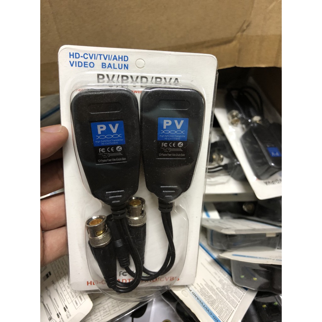 Video Balun Cho Camera 2MP/5MP/ Kèm Nguồn loại tốt