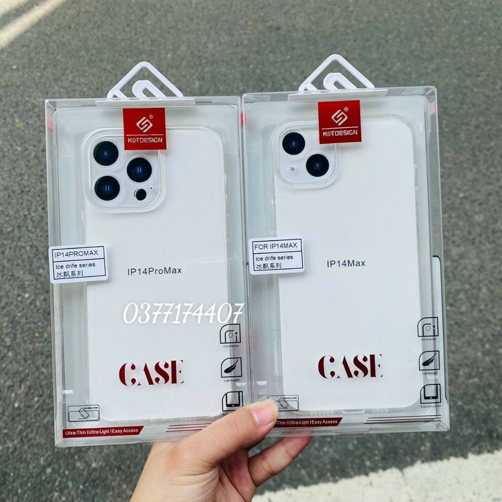 Ốp Lưng Dẻo Trong KST Bảo Vệ Camera iPhone 14 Pro Max, 14 Pro, 14 Max, 14 Siêu mỏng Đẹp ( Trong suốt