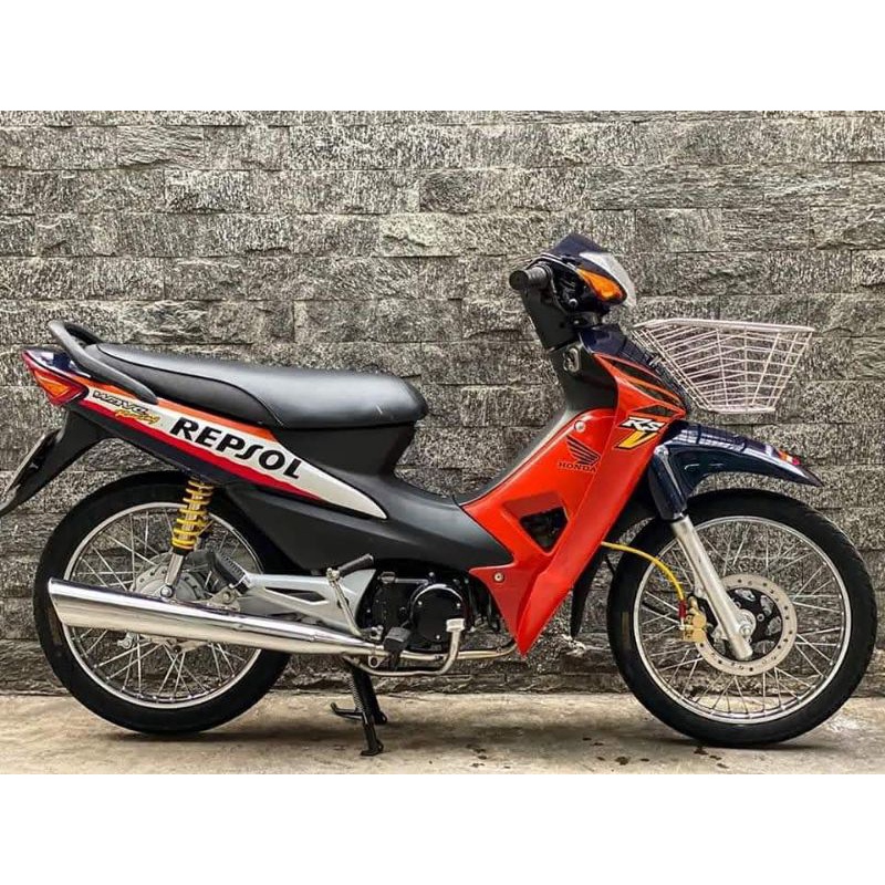 dàn áo wave rs mực cam repsol