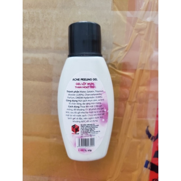 Gel Hút Mụn Than Tre Hoạt Tính Lột Mụn Cám - Mụn Đầu Đen 60g
