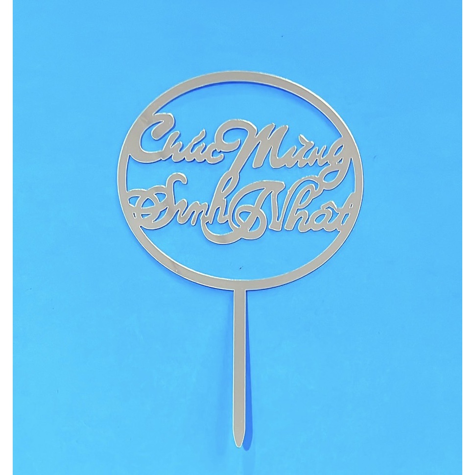 Set 10 mica Chúc mừng sinh nhật