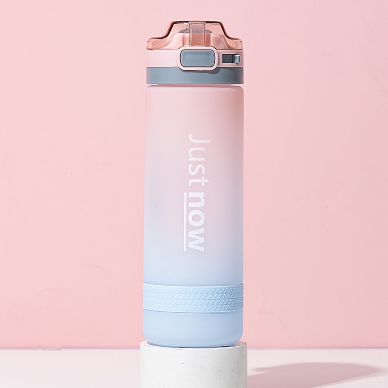 Bình nước Justnow - Bình đựng nước chống tràn 600ml có quai xách (BJN03)