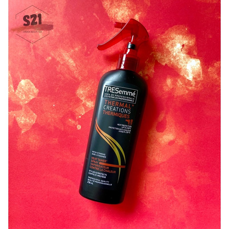 [Bản Canada] Xịt Bảo Vệ Tóc Khỏi Nhiệt Tresemme Thermal Creations Heat Tamer Spray 236ml