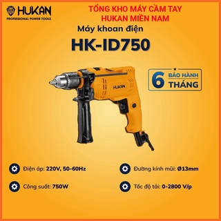 Máy khoan có dây HUKAN HK-ID750 có chức năng khoan tường. Công suất cao, bảo hành 6 tháng chính hãng