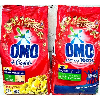 Bột giặt tay Omo 6kg/ 5kg hương comfort
