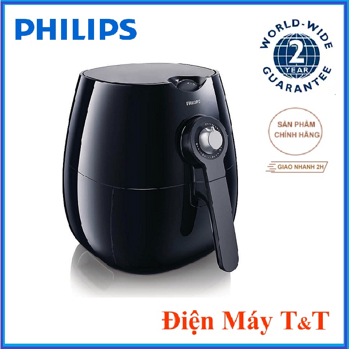 [Mã ELHADEV giảm 4% đơn 300K] Nồi chiên không khí Philips HD9220 - Chính hãng bảo hành toàn quốc 2 năm