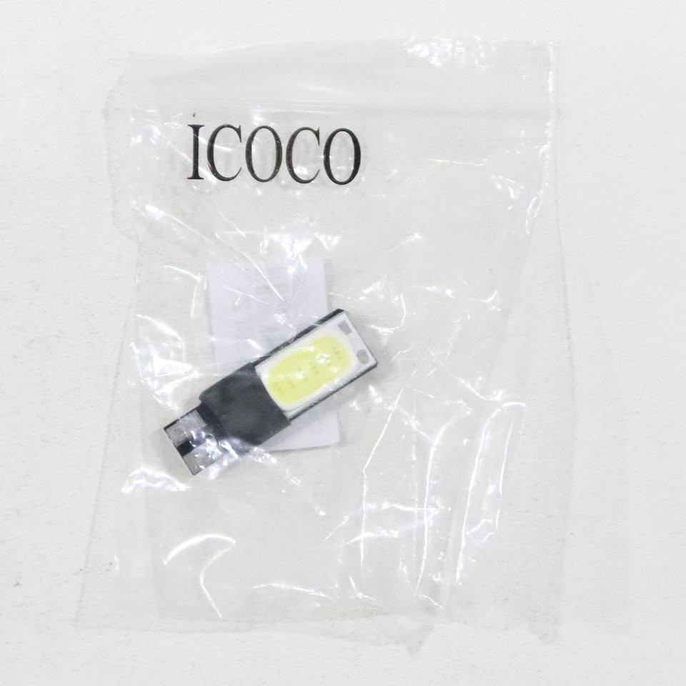 Bóng Đèn Led Cob 12v T10 W5w