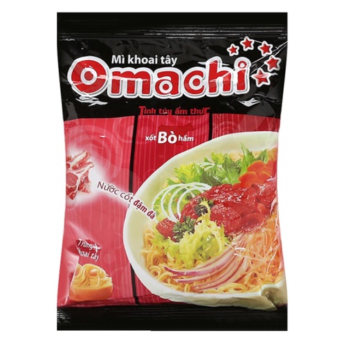 Mì Omachi vị xốt bò hầm