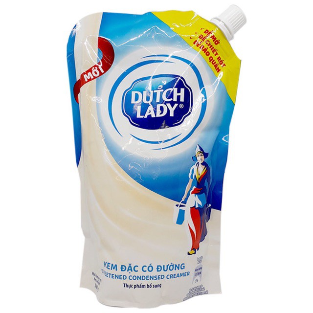 Sữa đặc có đường Dutch Lady Blue túi thông minh - 560g - CDU001