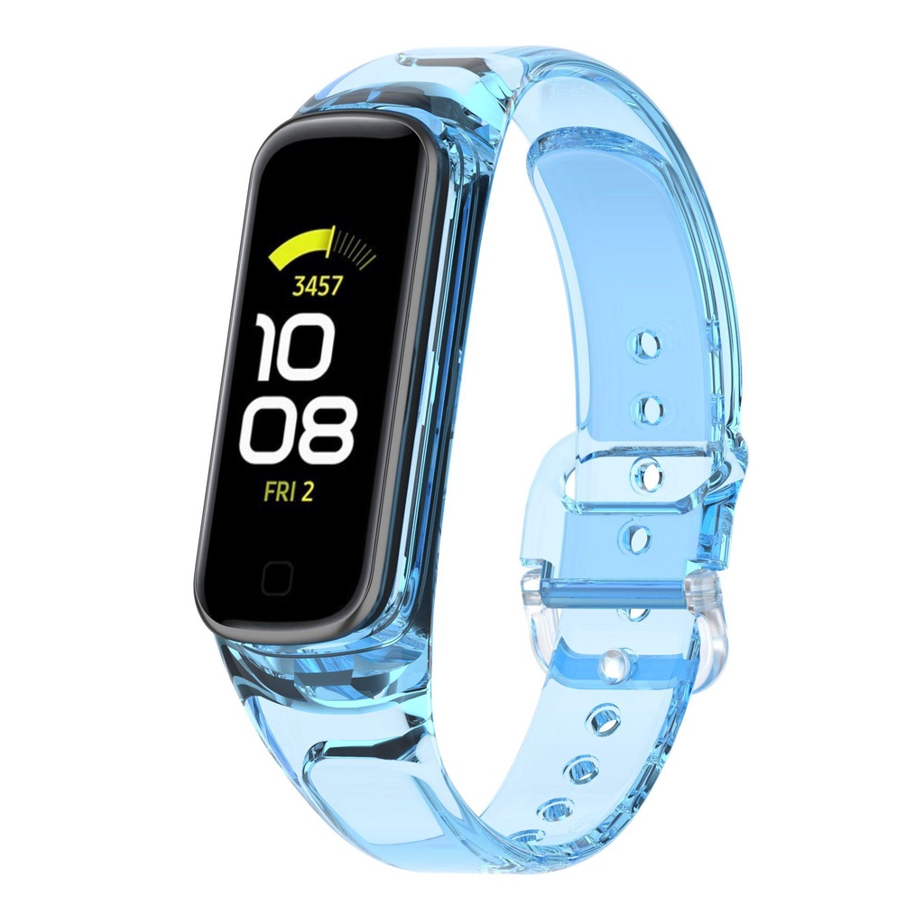 Chink đổi màu trong dây đeo nhẹ phụ kiện thể thao vòng đeo tay dây đeo mềm cho galaxy fit 2 sm-r220