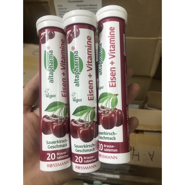 Viên sủi ALTAPHARMA  C sủi bổ sung khoáng chất và vitamin tăng cường đề kháng