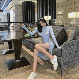 ĐẦM BODY RÚT DÂY XẺ ĐÙI