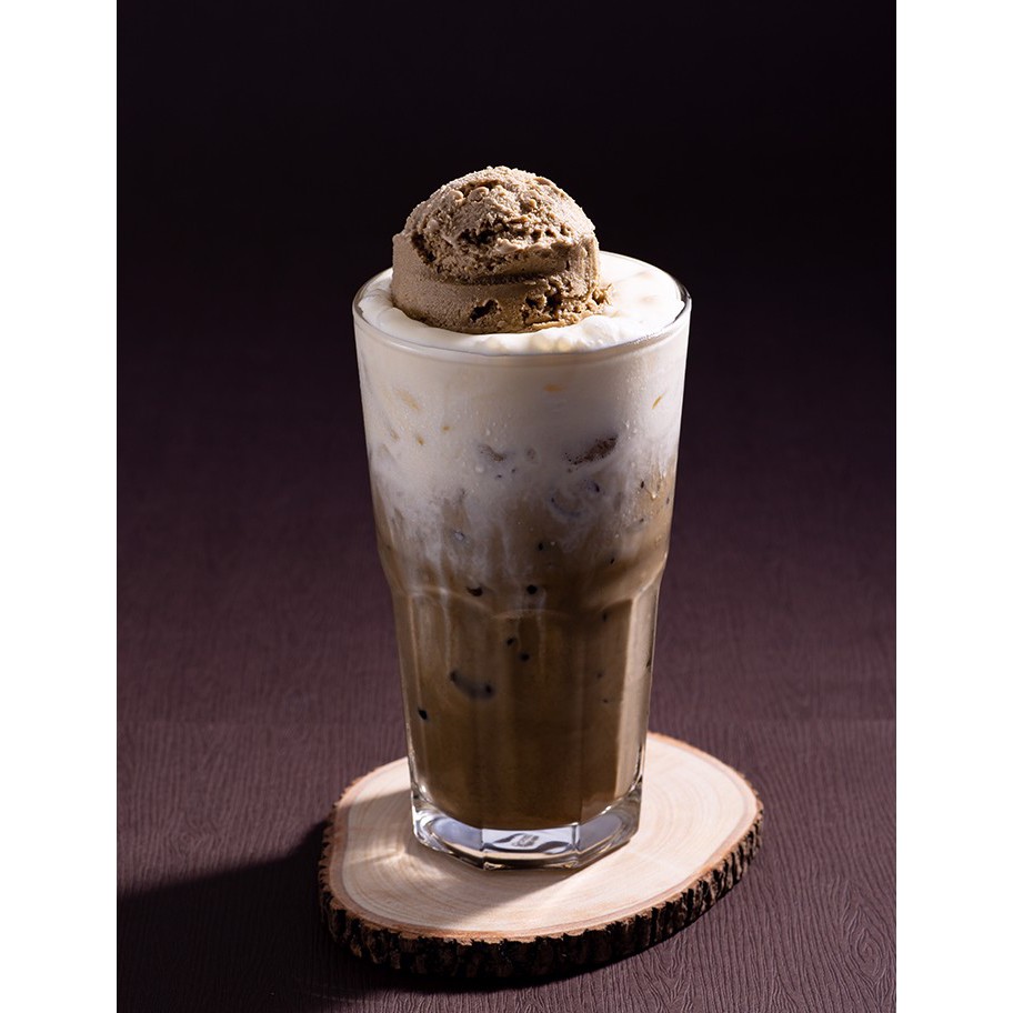 Houjicha latte dùng kèm kem viên và chiato - Japanit matcha (Chỉ giao HCM)