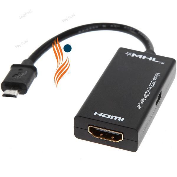 Cáp chuyển đổi USB sang HDMI MHL Micro USB sang HDMI cho Samsung HTC Xiaomi