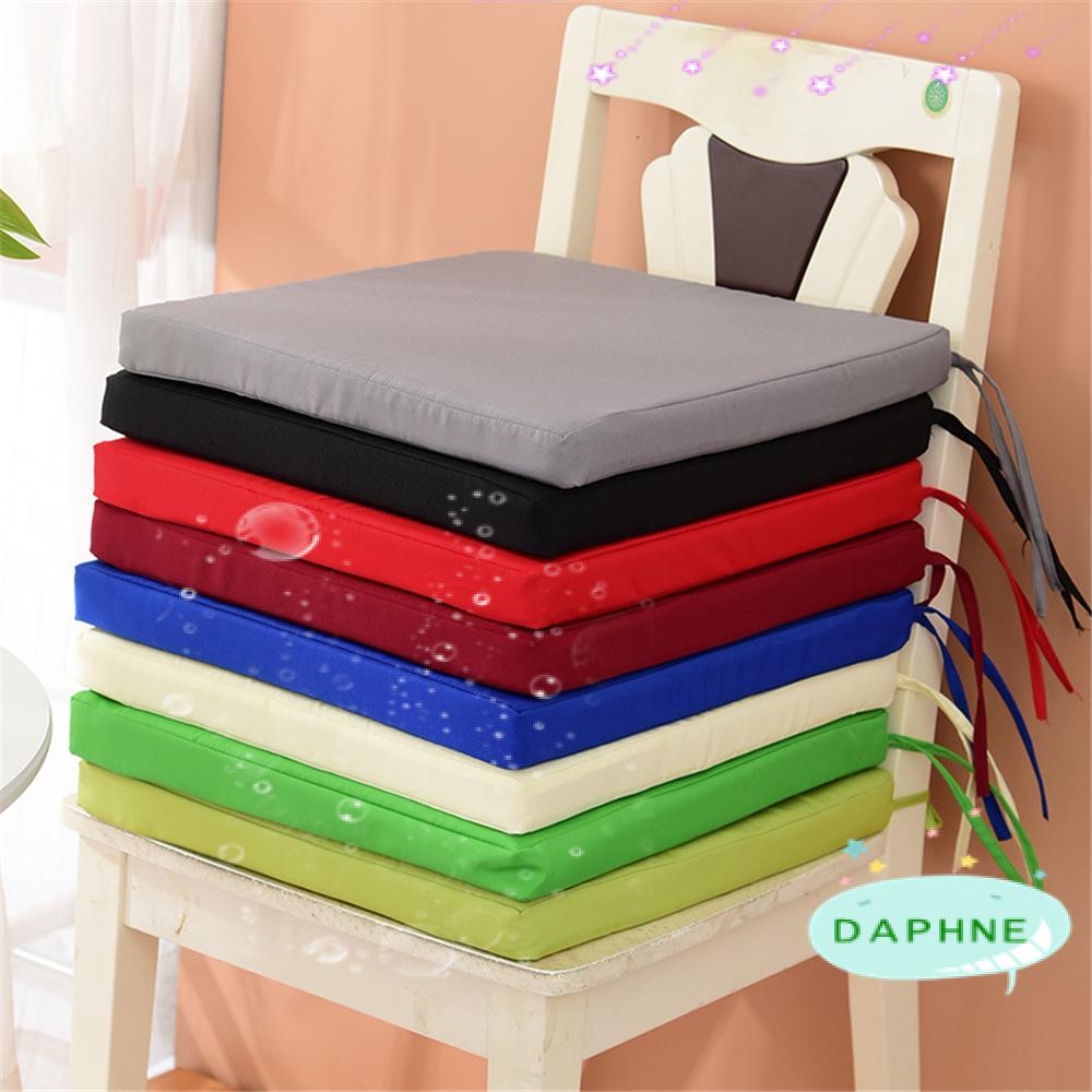 Daphne Đệm Lót Ghế Ngồi 40x40cm Bằng Xốp Mềm Thoáng Khí Chống Thấm Nước Nhiều Màu Tùy Chọn