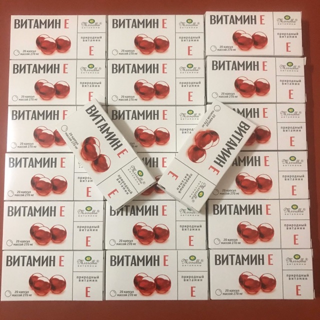 VITAMIN E ĐỎ NGA