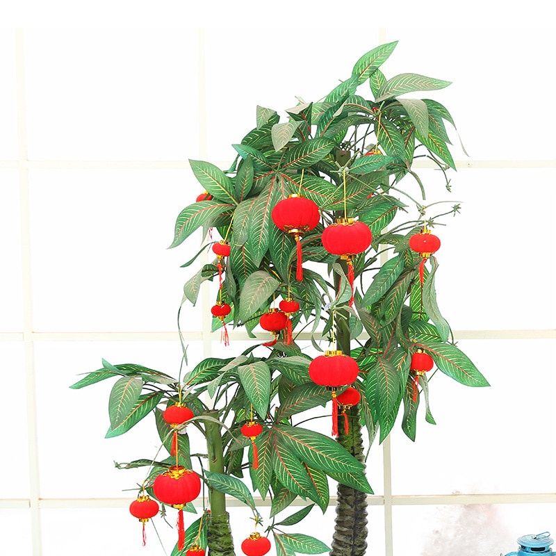 Lồng đèn nhỏ màu đỏ trang trí tiệc cưới/năm mới