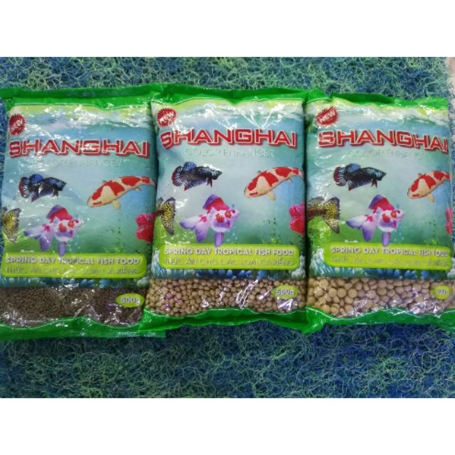 Thức ăn cho cá hàng Việt Nam gói 500gram