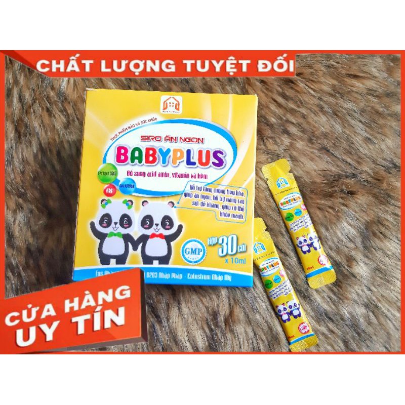 [CHÍNH HÃNG] SIRO ĂN NGON BABYPLUS (BABY PLUS) GIÚP BÉ ĂN NGON MIỆNG VÀ TĂNG CÂN TỐT