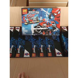 Bộ xếp hình xep hinh spiderman sy1265 với 235 khối