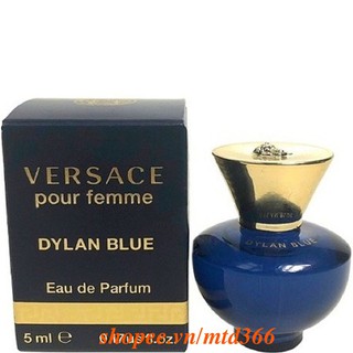 Nước Hoa Nữ 5Ml Versace Dylan Blue Pour Femme Chính Hãng.
