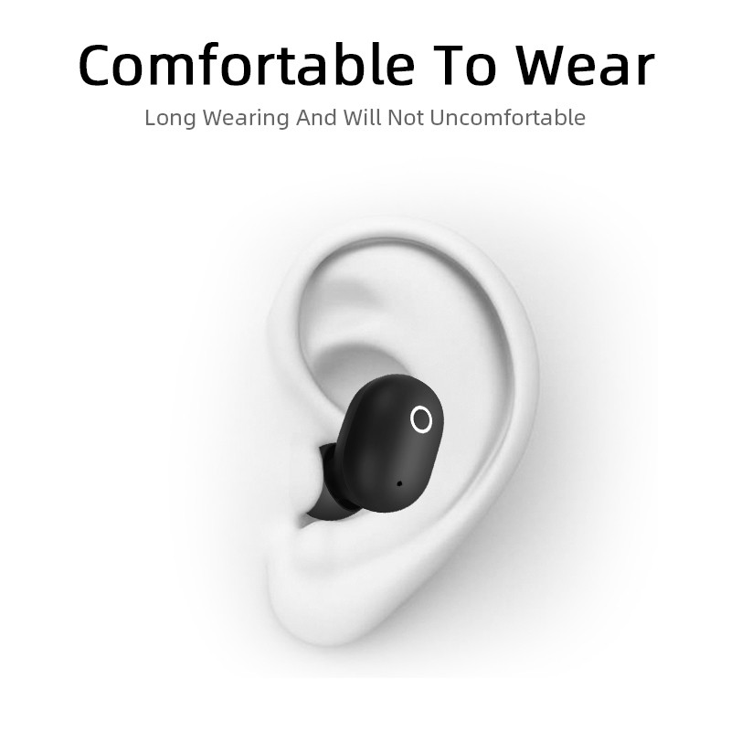 Tai nghe Bluetooth 5.0 True Wireless TWS M1 - Bản Quốc tế - Bass mạnh cực hay | BigBuy360 - bigbuy360.vn