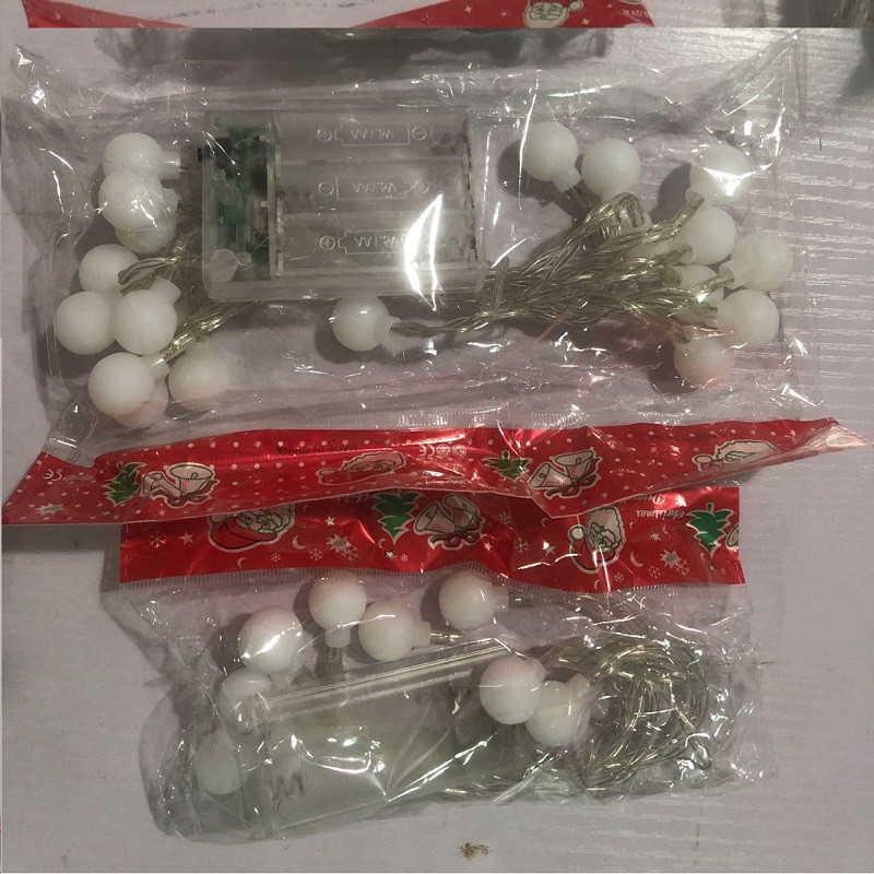 【Có hàng sẵn】【FREE PIN】10/20/40 Trắng ấm/Nhiều màu Đèn LED dây chạy bằng pin dùng trang trí độc đáo | BigBuy360 - bigbuy360.vn