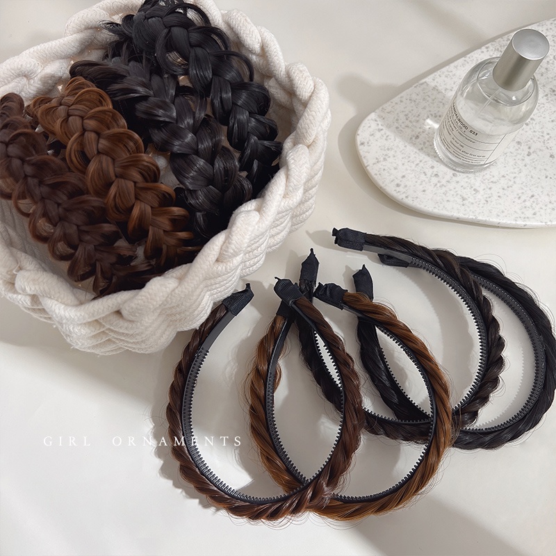 Cài tóc giả thắt bím chống trượt mẫu mới thời trang 2022