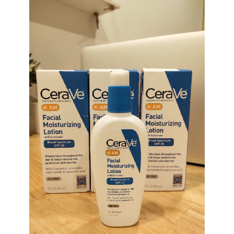 CeraVE Kem Dưỡng ẩm AM và PM (Bill Mỹ)